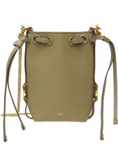 Chloé Khaki Mini Marcie Bucket Bag