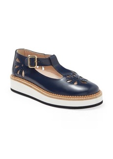 Chloé Kurtys Mary Jane Flat in Navy at Nordstrom