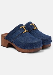 Chloé Marcie denim clogs