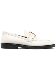 CHLOÉ Marcie leather loafers