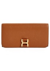 Chloé Marcie Leather Long Wallet