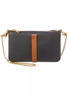 Chloé Marcie Leather Pouch On Chain