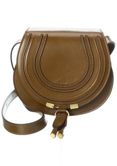 Chloé Marcie Small Leather Saddle Bag