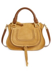 Chloé Medium Marcie Suede Satchel