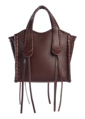 Chloé Mini Mony Grained Leather Crossbody Bag