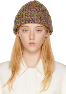 Chloé Multicolor Recycled Cashmere Beanie