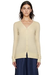 Chloé Off-White Scalloped Cardigan