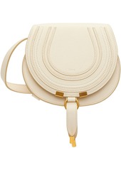 Chloé Off-White Small Marcie Saddle Bag