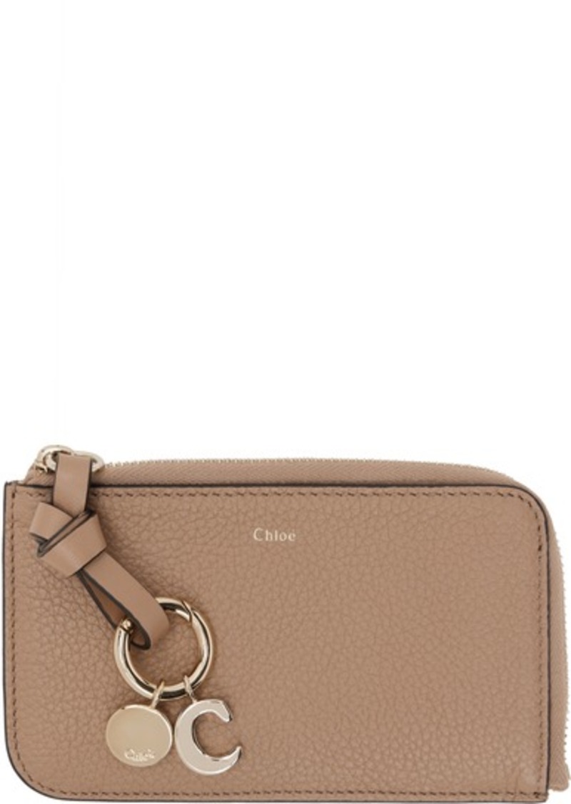 Chloé Pink Alphabet Card Holder