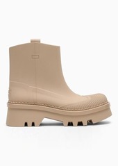 Chloé Raina waterproof beige ankle boot