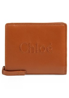 Chloé Sense Leather Compact Wallet
