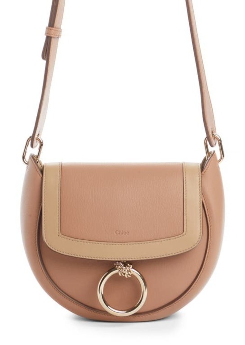 Chloé Small Arlene Leather Crossbody Saddle Bag