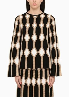 Chloé sweater with geometric pattern