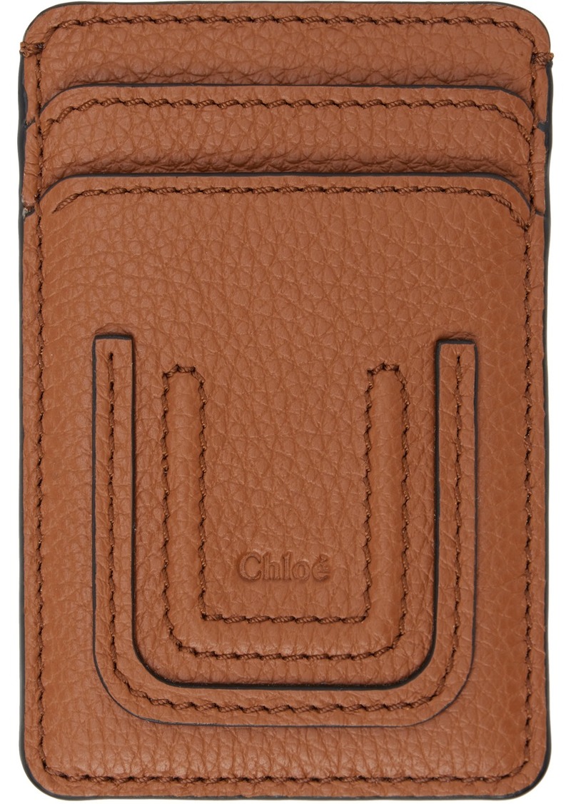 Chloé Tan Marcie Card Holder