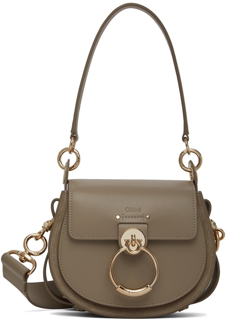 Chloé Taupe Small Tess Bag