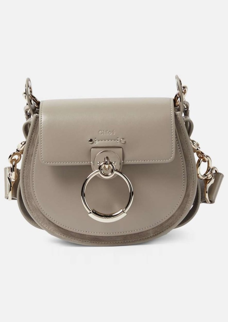 Chloé Tess Small suede crossbody bag