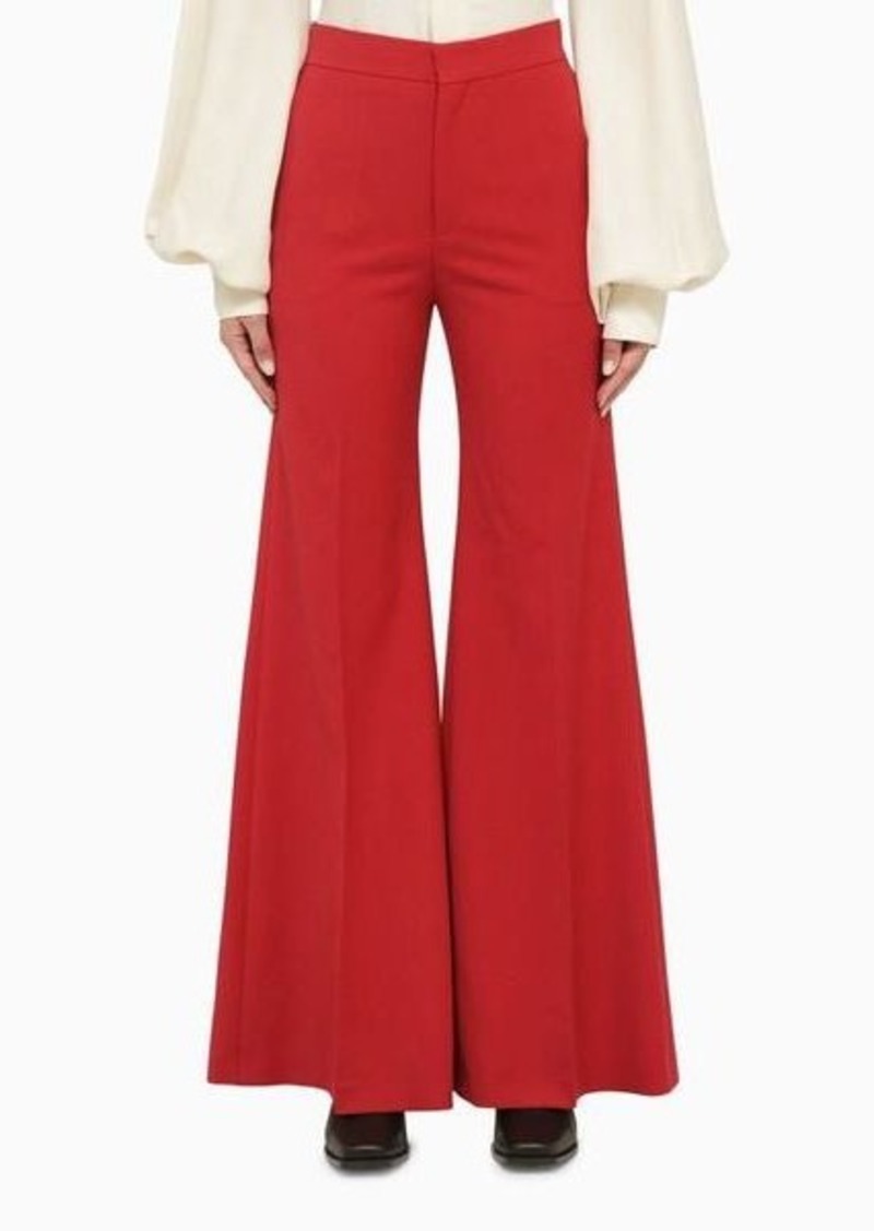 Chloé Wide bell-bottom trousers
