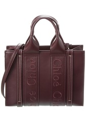 Chloé Woody Small Leather Tote