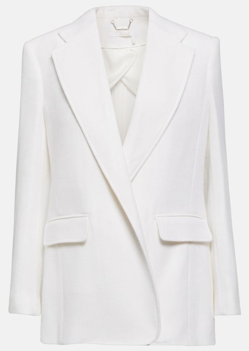 Chloé Wool and cashmere blazer