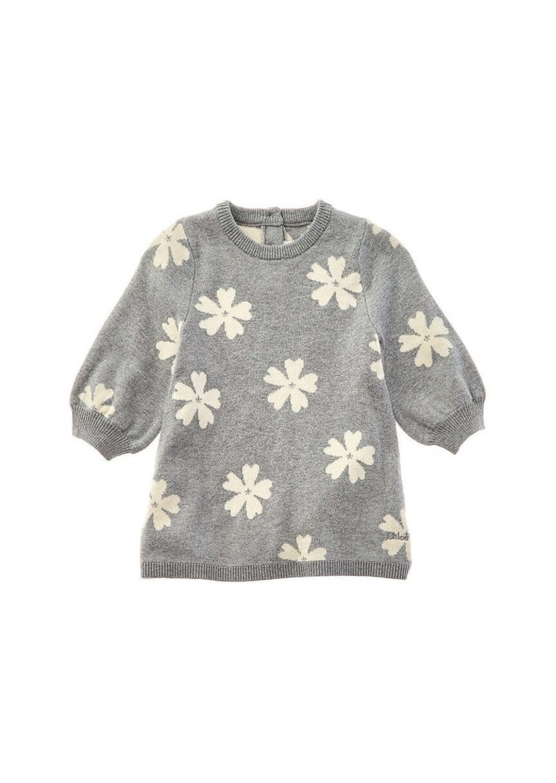 Chloé Wool-Blend Sweaterdress