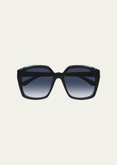 Chloé Chloe Acetate Round Sunglasses