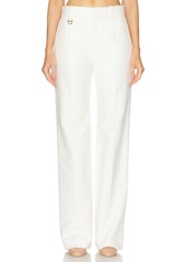 Chloé Chloe Cotton Straight Trouser