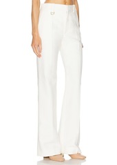 Chloé Chloe Cotton Straight Trouser