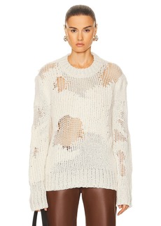 Chloé Chloe Distressed Sweater