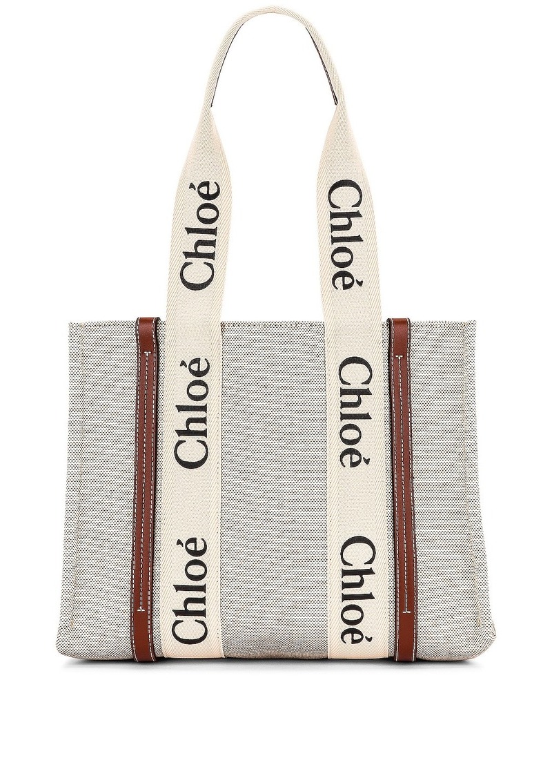 Chloé Chloe Medium Woody Tote Bag