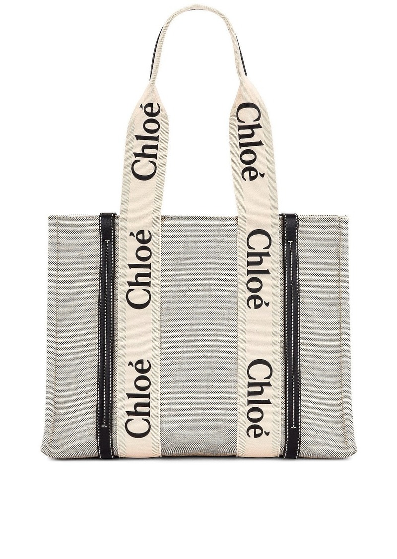 Chloé Chloe Medium Woody Tote Bag