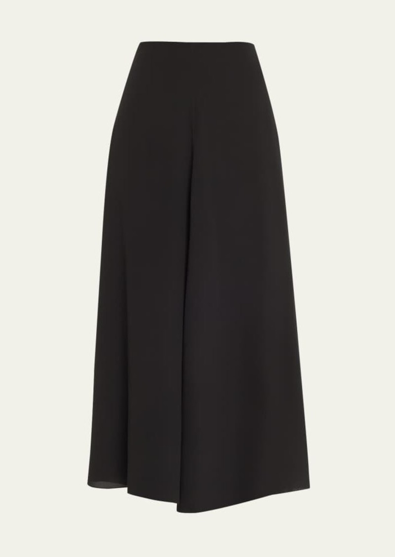 Chloé Chloe x Atelier Jolie Mesh Godet A-Line Maxi Skirt