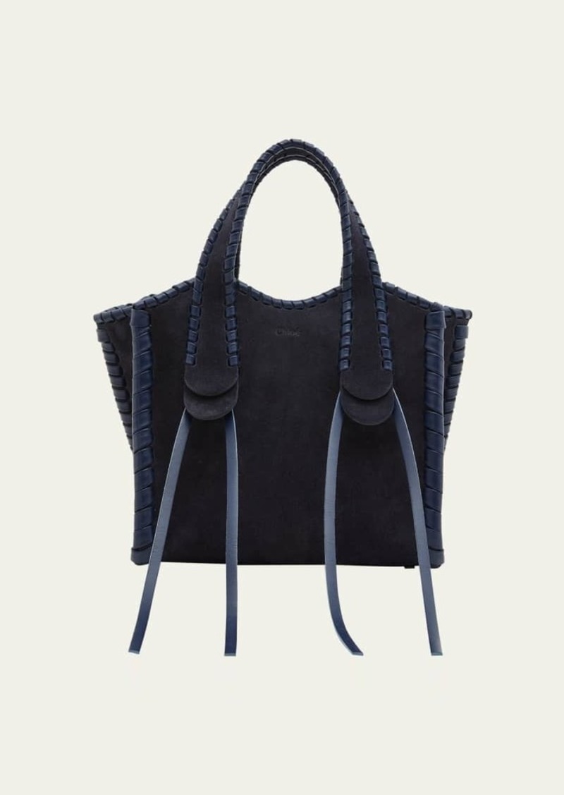 Chloé Chloe Monty Small Suede Tote Bag