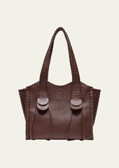 Chloé Chloe Mony Medium Tote Bag in Grained Leather