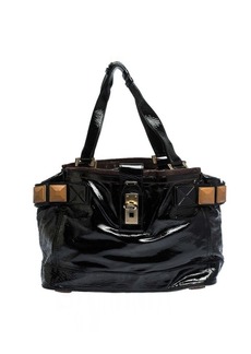 Chloé Chloe Patent Leather Audra Tote