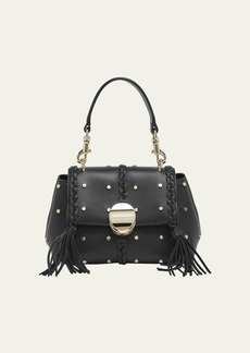 Chloé Chloe Penelope Mini Top-Handle Bag in Studded Leather