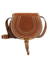 Chloé Chloe Small Marcie Leather Crossbody Bag in Tan at Nordstrom