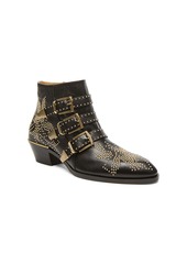 Chloé Chloe Susanna Leather Studded Booties