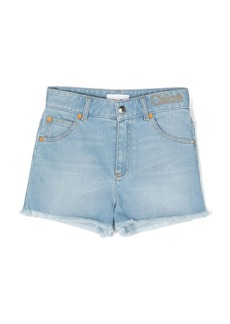 Chloé cotton denim shorts