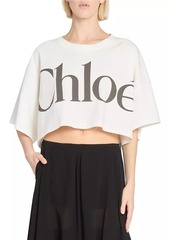 Chloé Cotton Jersey Logo T-Shirt