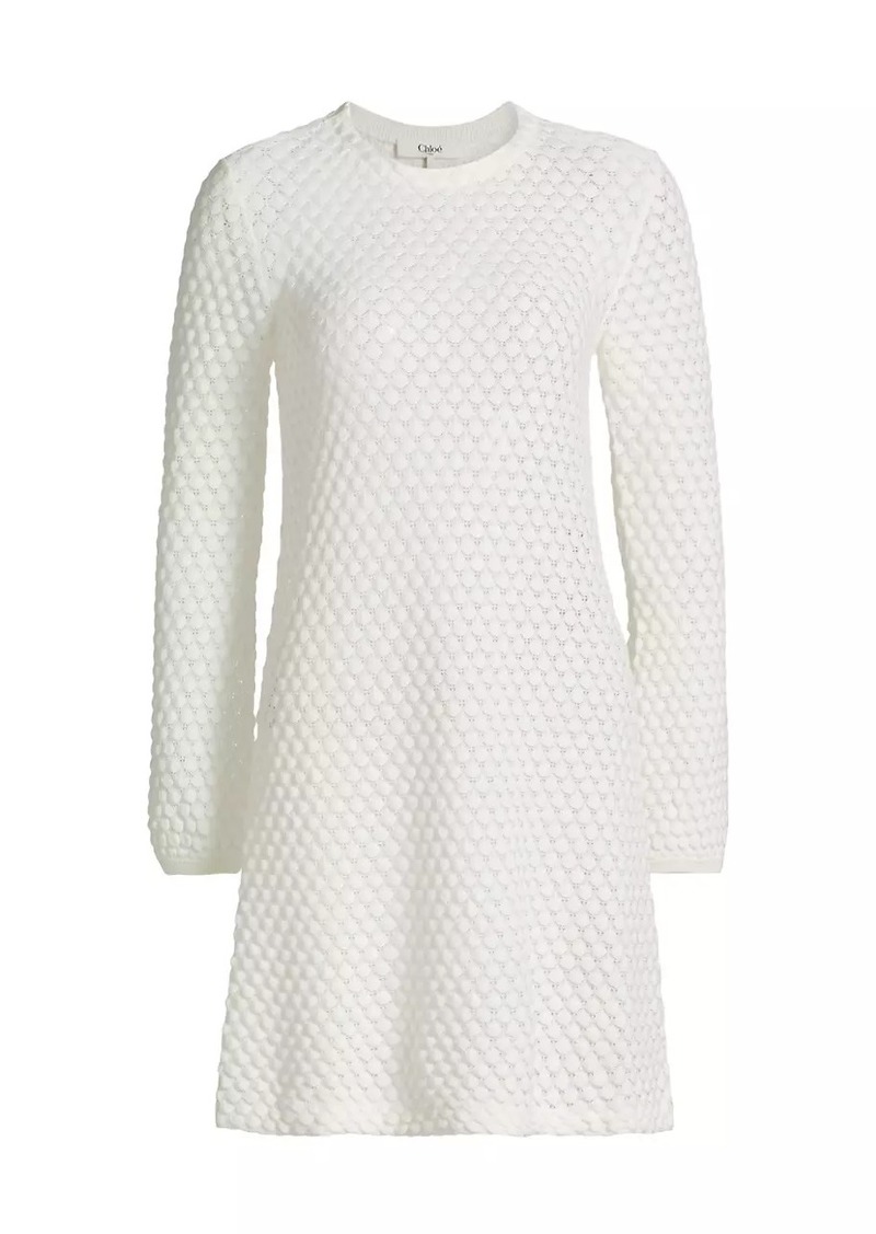 Chloé Crocheted Cotton Dress