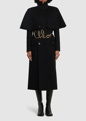 Chloé Double Breast Wool Long Coat