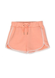 Chloé drawstring cotton shorts