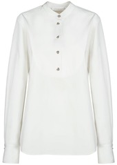 Chloé Embellished Cotton Poplin Shirt