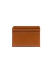 Chloé embroidered-logo leather cardholder