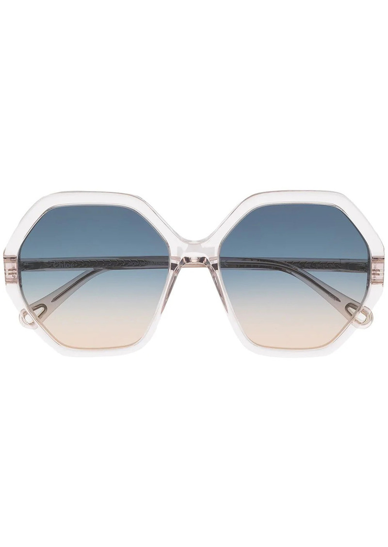 Chloé Esther octagonal-frame sunglasses