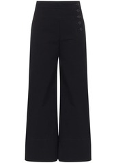 Chloé buttoned flared trousers
