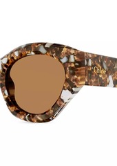 Chloé Gayia 53MM Acetate Cat-Eye Sunglasses