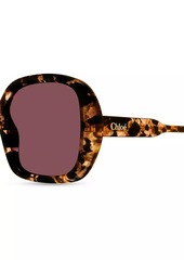 Chloé Gayia 55MM Square Sunglasses