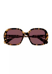 Chloé Gayia 55MM Square Sunglasses