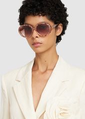 Chloé Gayia Round Bio-acetate Sunglasses